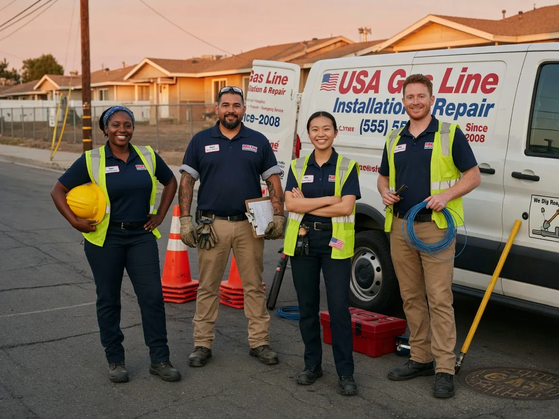 Gas Line Installation company in Hadley, MI